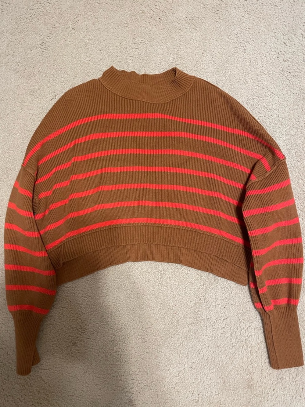 Free People Easy Street Cropped Sweater